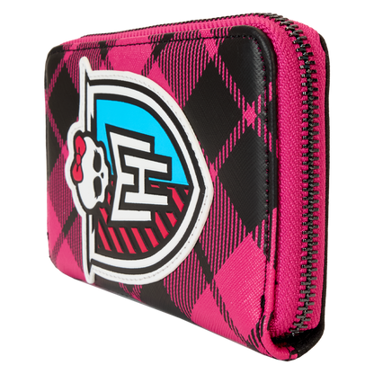 Monster High Logo Zip Around Wallet