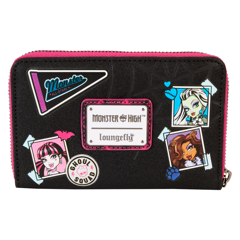 Monster High Logo Zip Around Wallet