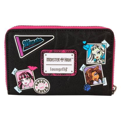 Monster High Logo Zip Around Wallet