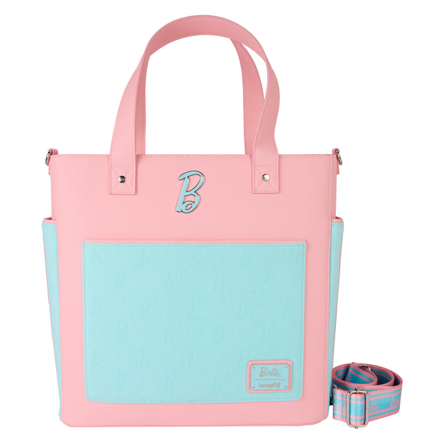 Classic Barbie Terry Cloth Convertible Backpack & Tote Crossbody Bag