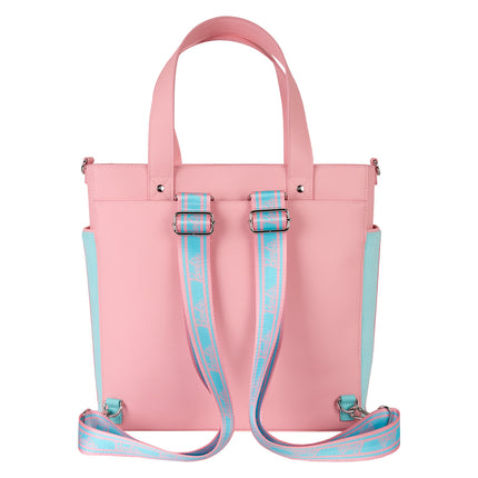 Classic Barbie Terry Cloth Convertible Backpack & Tote Crossbody Bag