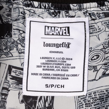 LF MARVEL 85TH ANNIVERSARY SATIN BOMBER JACKET