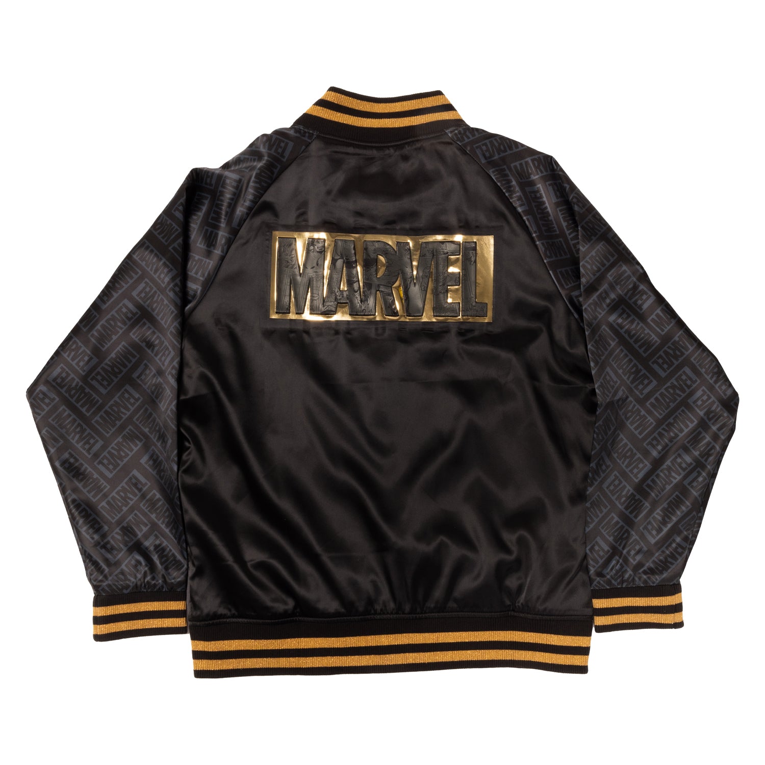LF MARVEL 85TH ANNIVERSARY SATIN BOMBER JACKET
