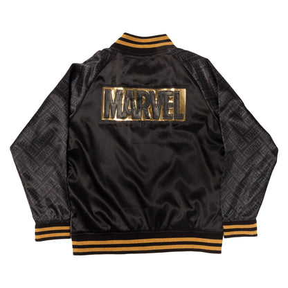 LF MARVEL 85TH ANNIVERSARY SATIN BOMBER JACKET