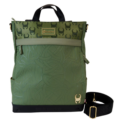 Marvel Loki The Creativ Loungefly Collectiv Convertible Tote Bag