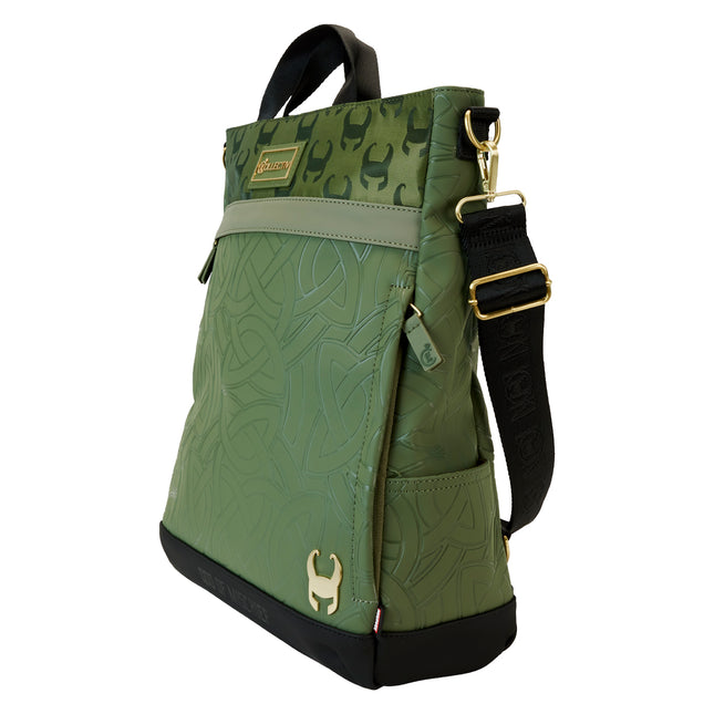 Marvel Loki The Creativ Loungefly Collectiv Convertible Tote Bag