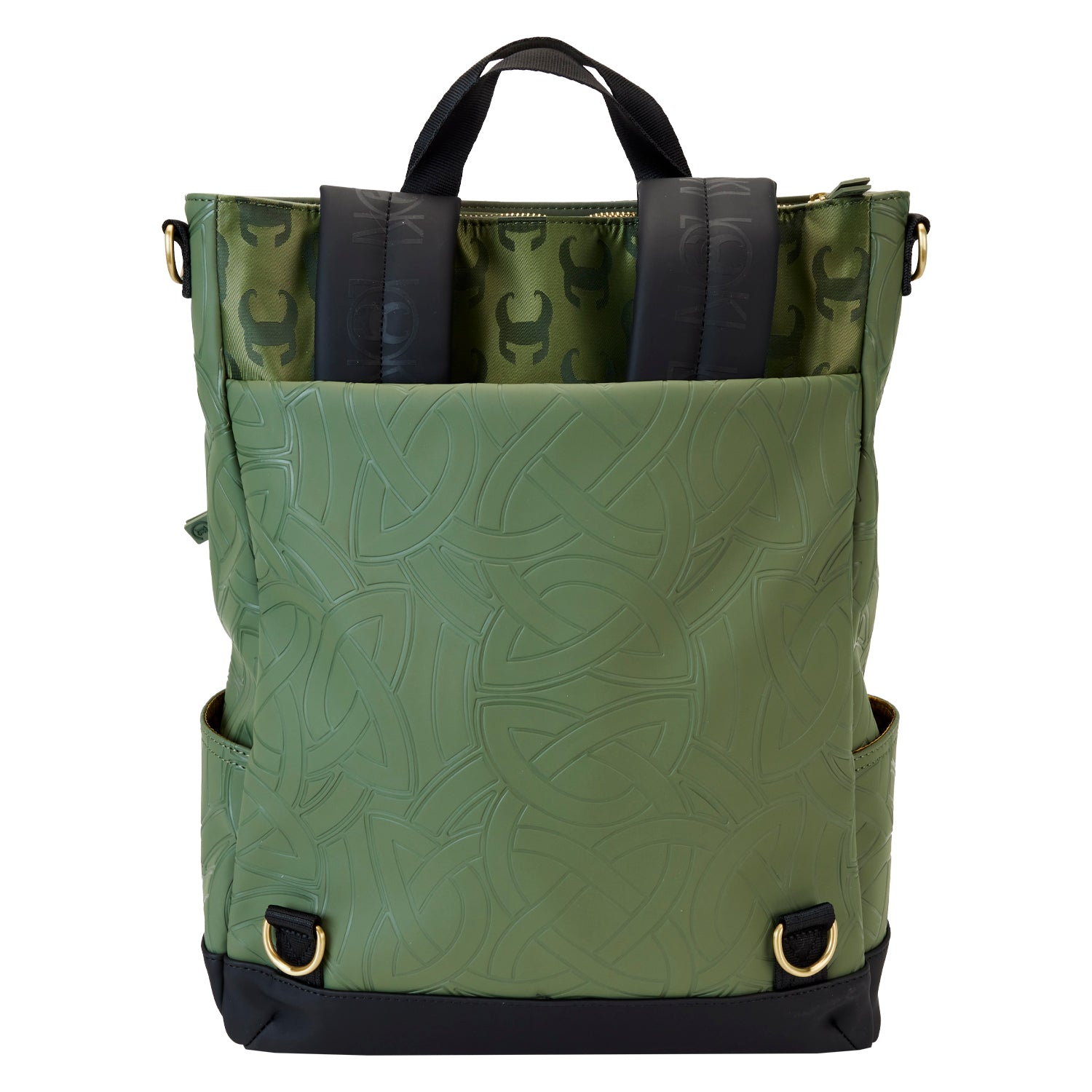 COLLECTIV Marvel Loki The CREATIV Convertible Backpack & Tote Bag 4