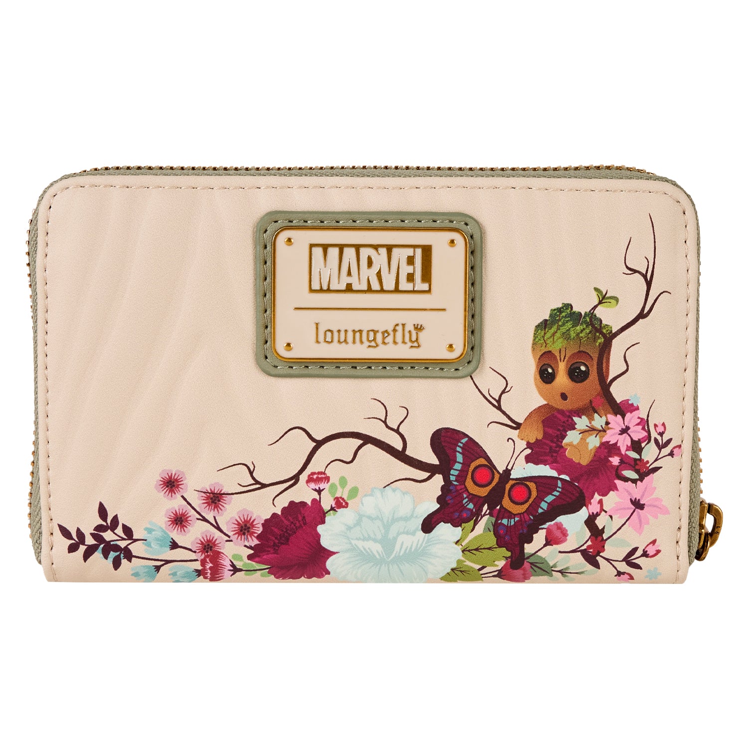 LF MARVEL GUARDIANS OF THE GALAXY GROOT ZIP AROUND WALLET 3