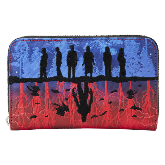 Stranger Things Upside Down Shadows Zip-Around Wallet