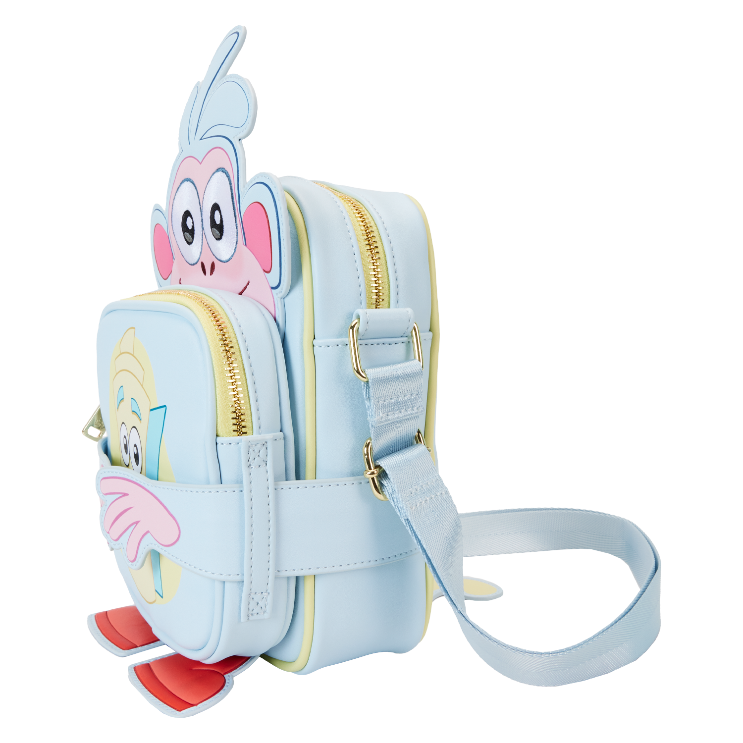 Dora the Explorer Boots Crossbuddies® Cosplay Crossbody Bag with Coin Bag 3