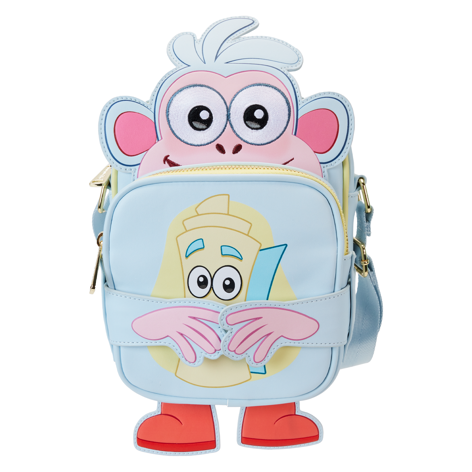 Dora the Explorer Boots Crossbuddies® Cosplay Crossbody Bag with Coin Bag