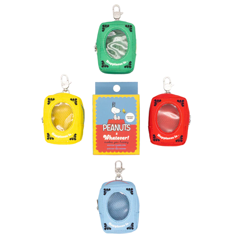 Peanuts 75th Anniversary Mystery Box Vintage Soap Box Mini ITA Bag Charms