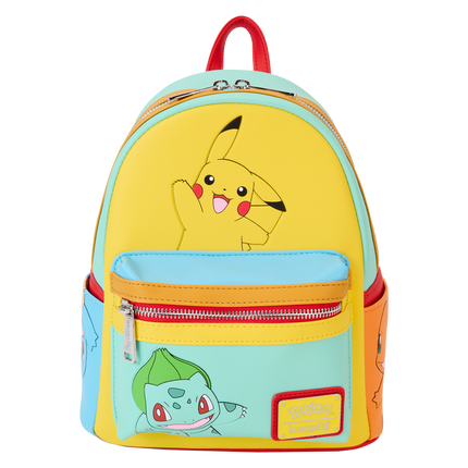 Pokémon Color Block Starters Mini Backpack