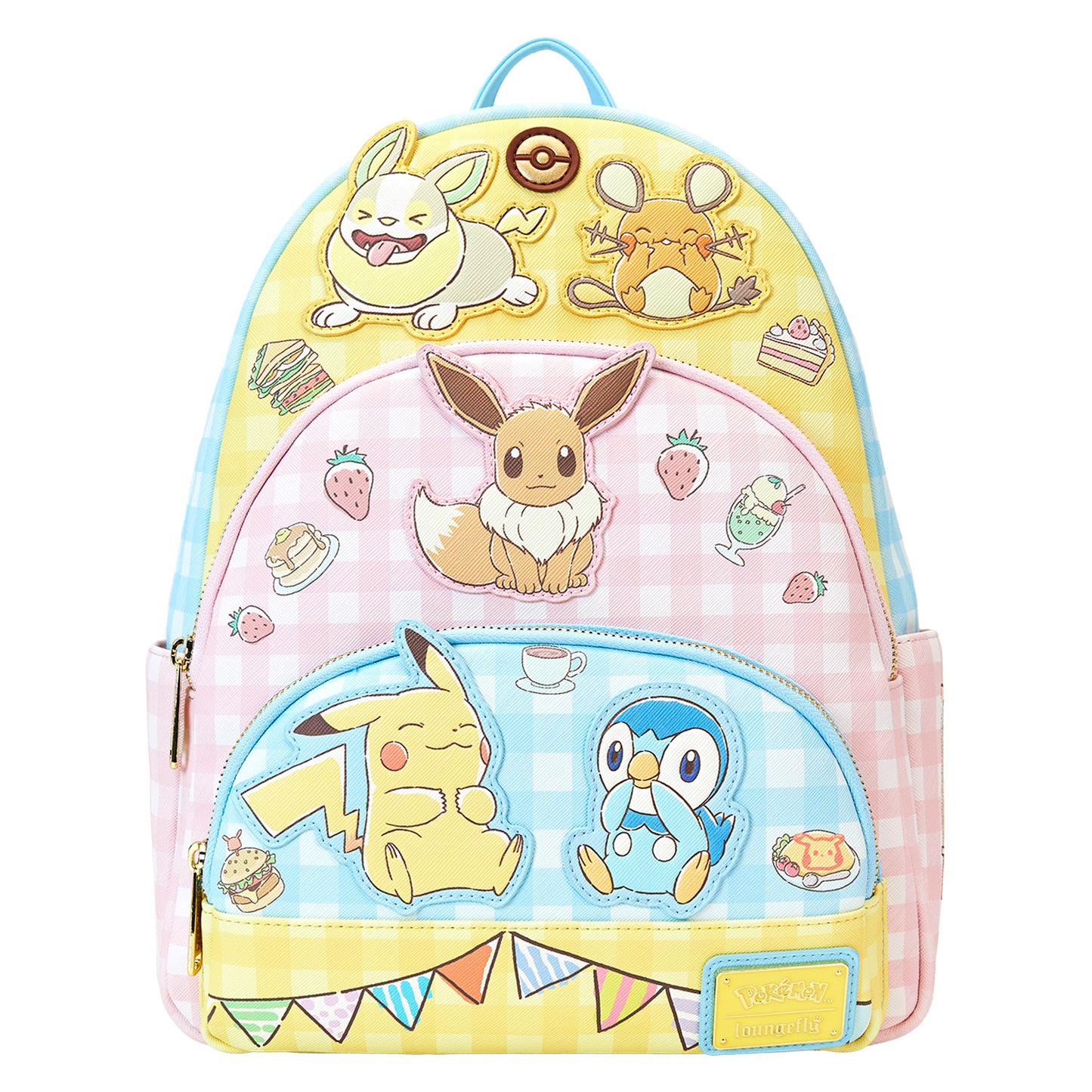 Pokémon Café Triple Pocket Mini Backpack