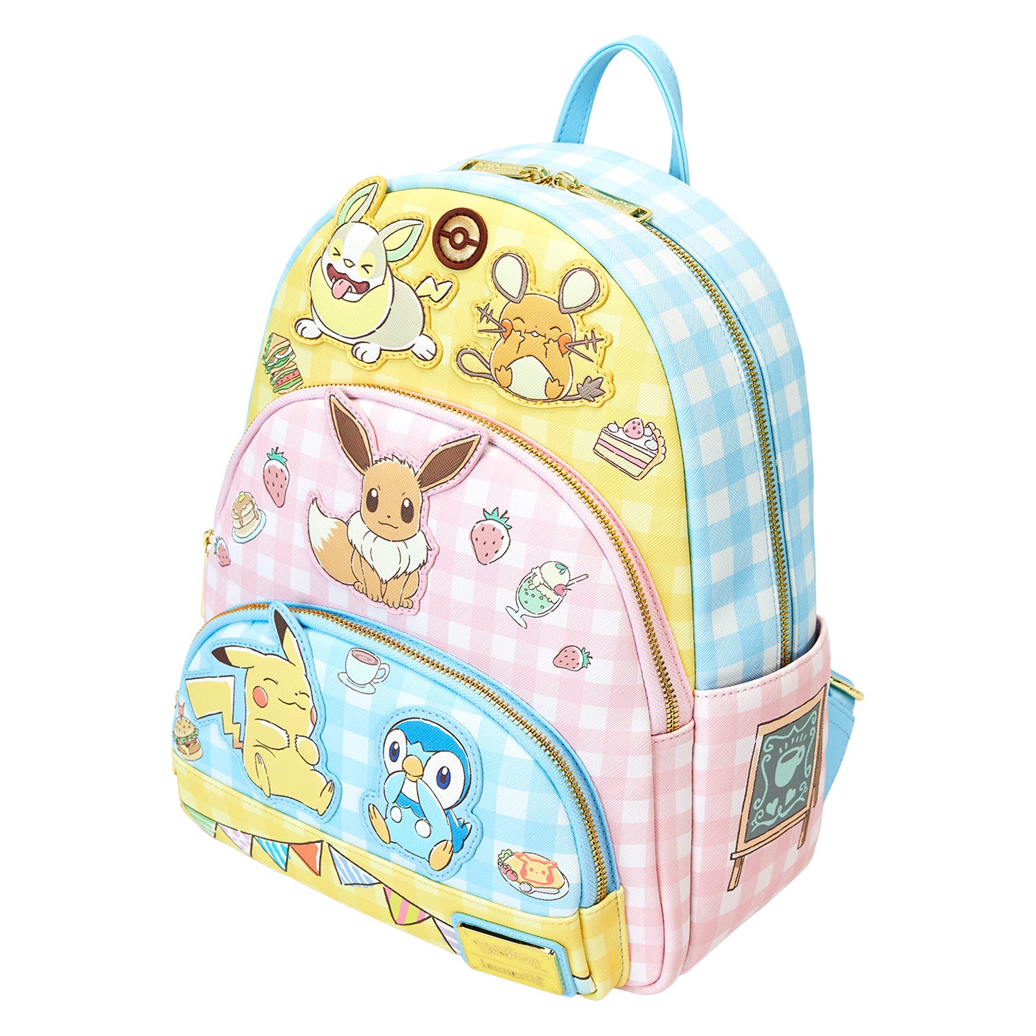Pokémon Café Triple Pocket Mini Backpack 3