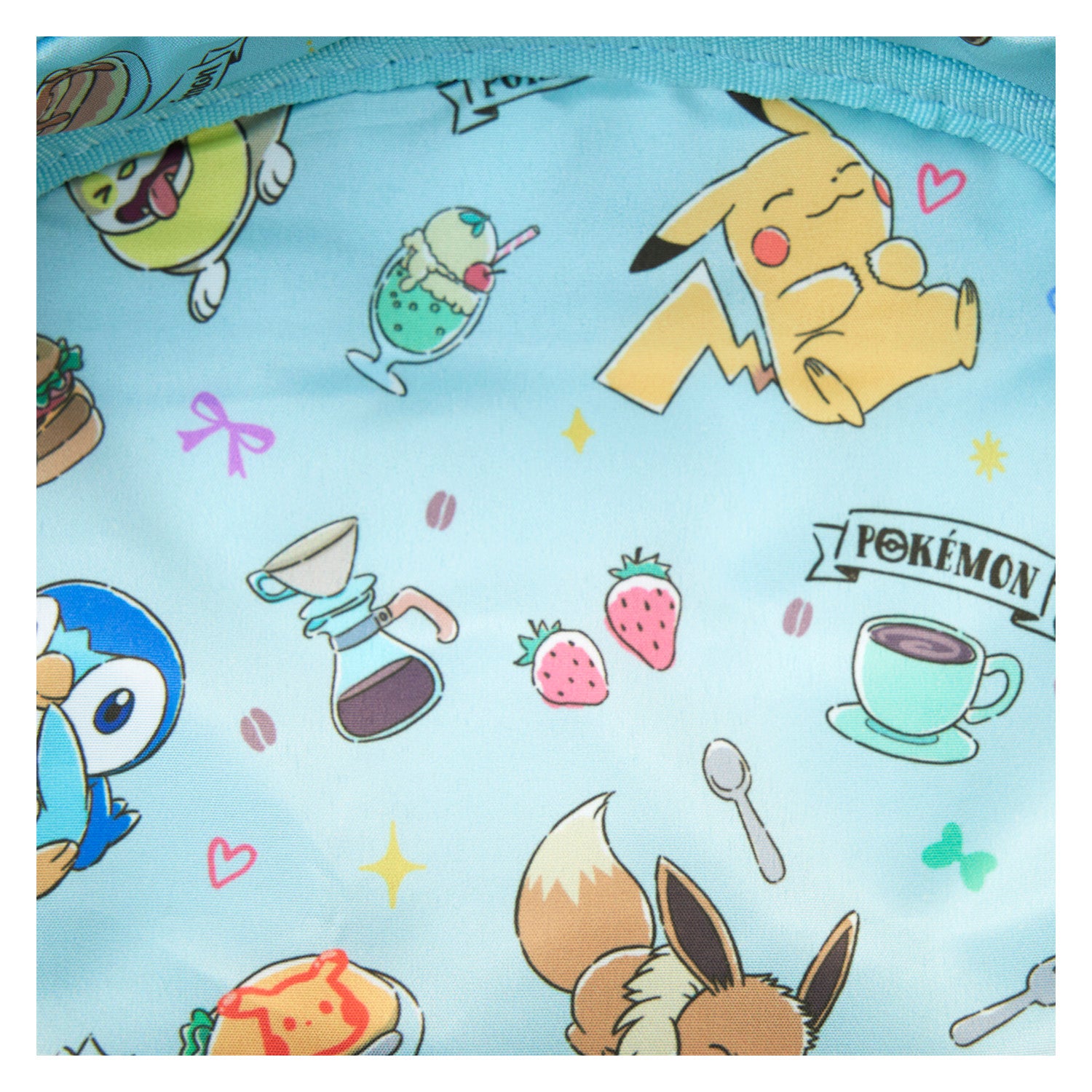 Pokémon Café Triple Pocket Mini Backpack 8