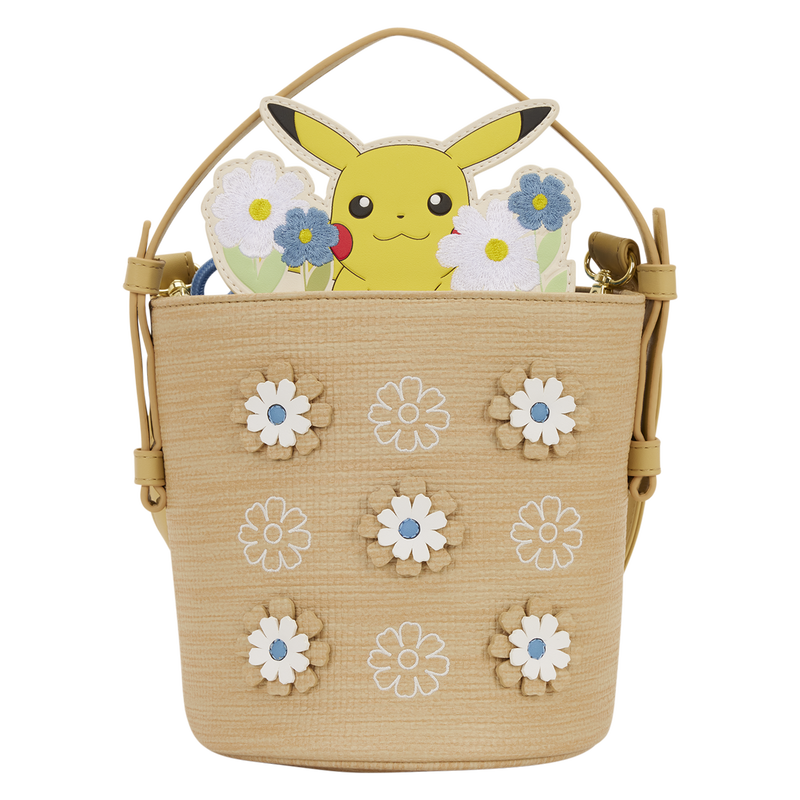 Pokémon Floral Pikachu Crossbody Bag