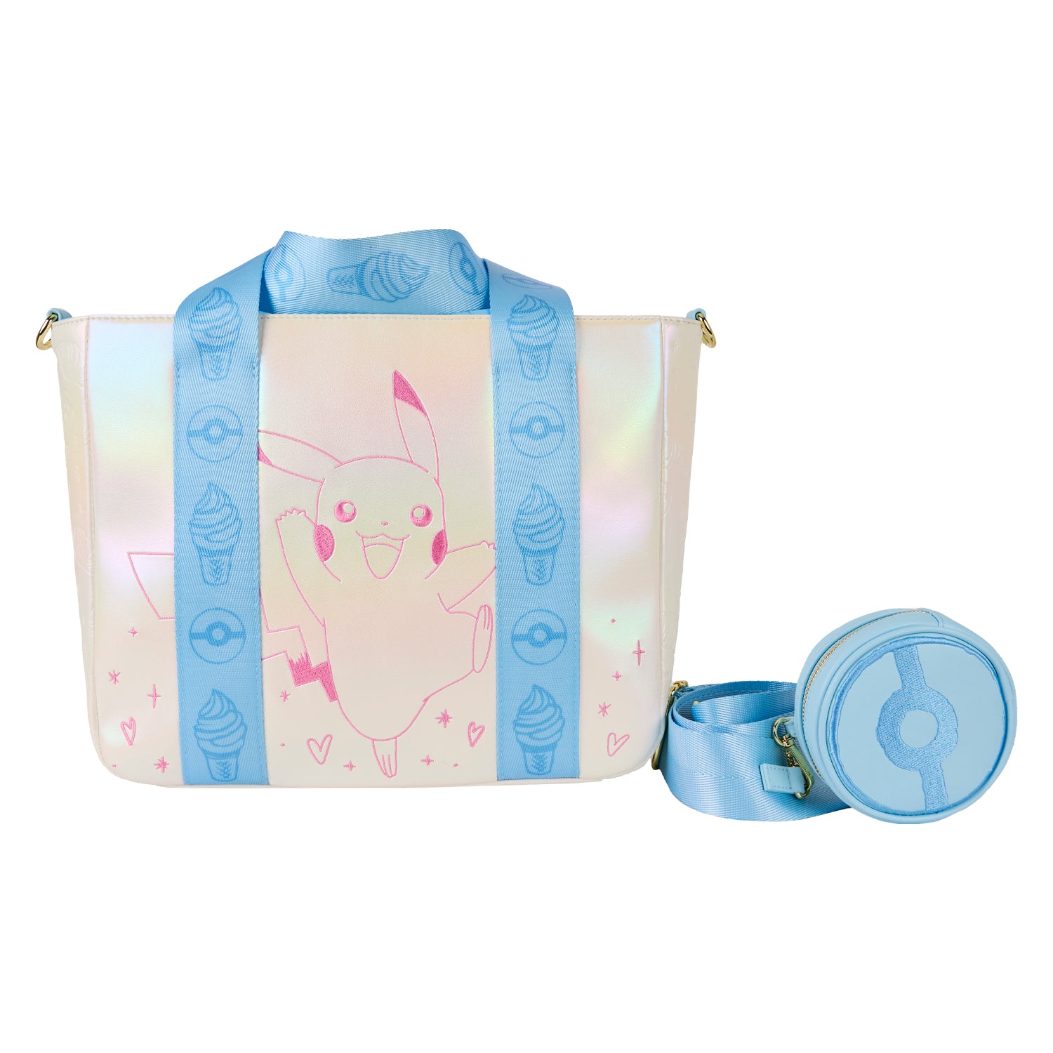 LF POKÉMON PIKACHU TOTE BAG WITH COIN BAG