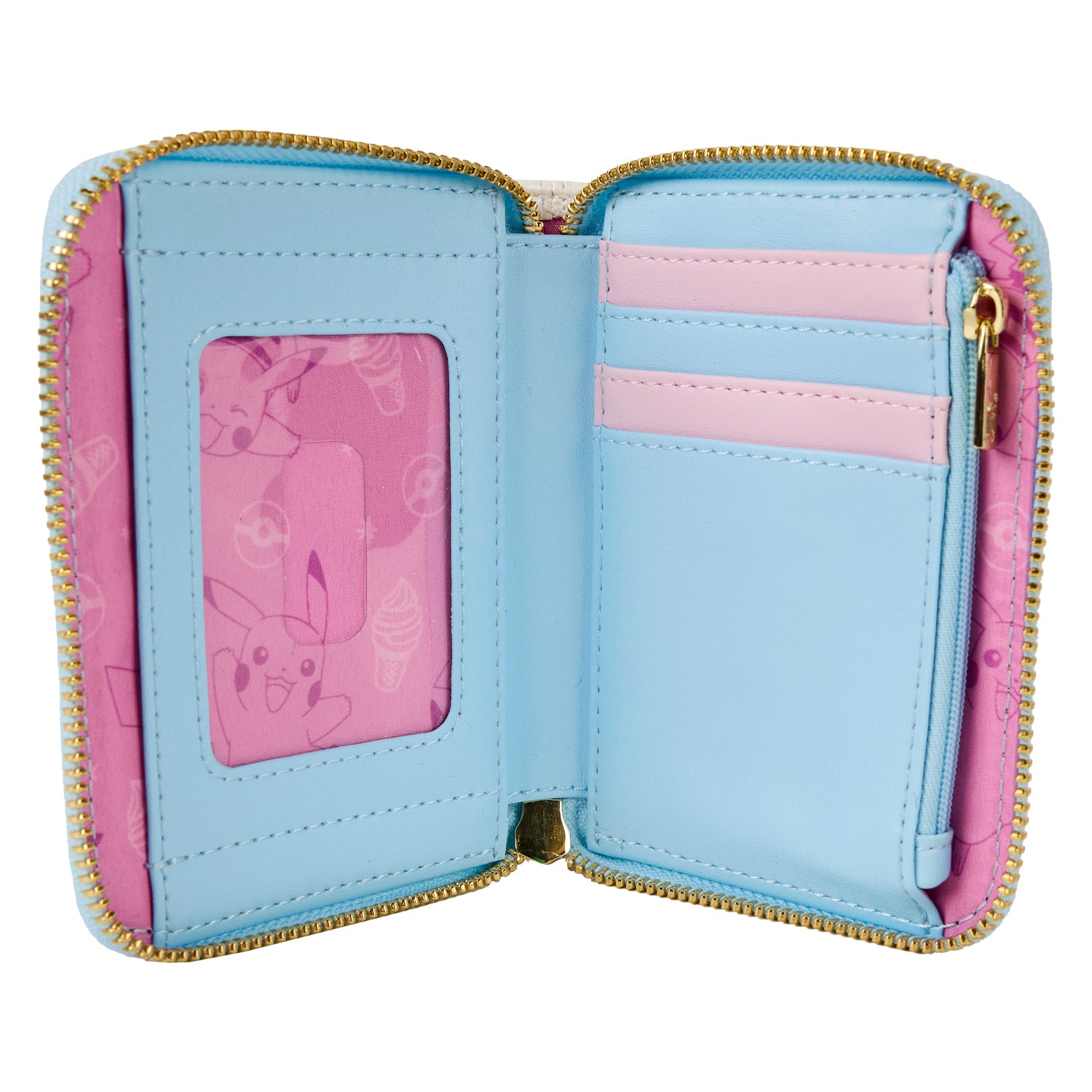 LF POKÉMON PIKACHU ZIP AROUND WALLET 4