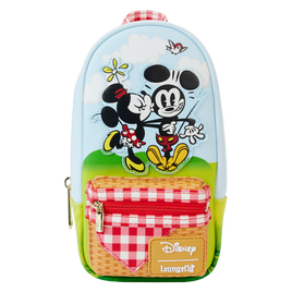 Mickey & Friends Picnic Blanket Stationery Mini Backpack Pencil Case