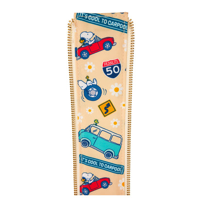 LF PEANUTS ROAD TRIP BUS CROSSBODY BAG