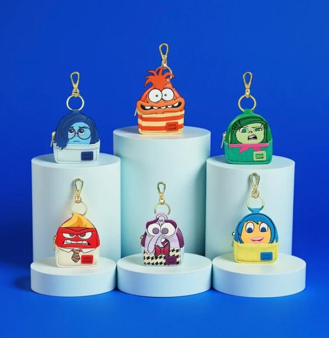Pixar Inside Out 2 Mystery Mini Backpack Bag Charms