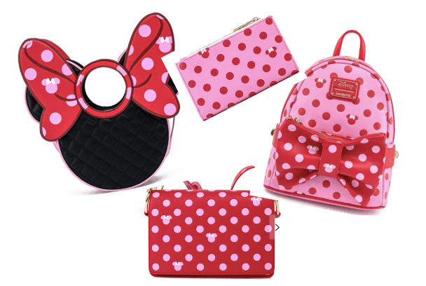 Minnie Mouse Bow Collection 4 Piece Set