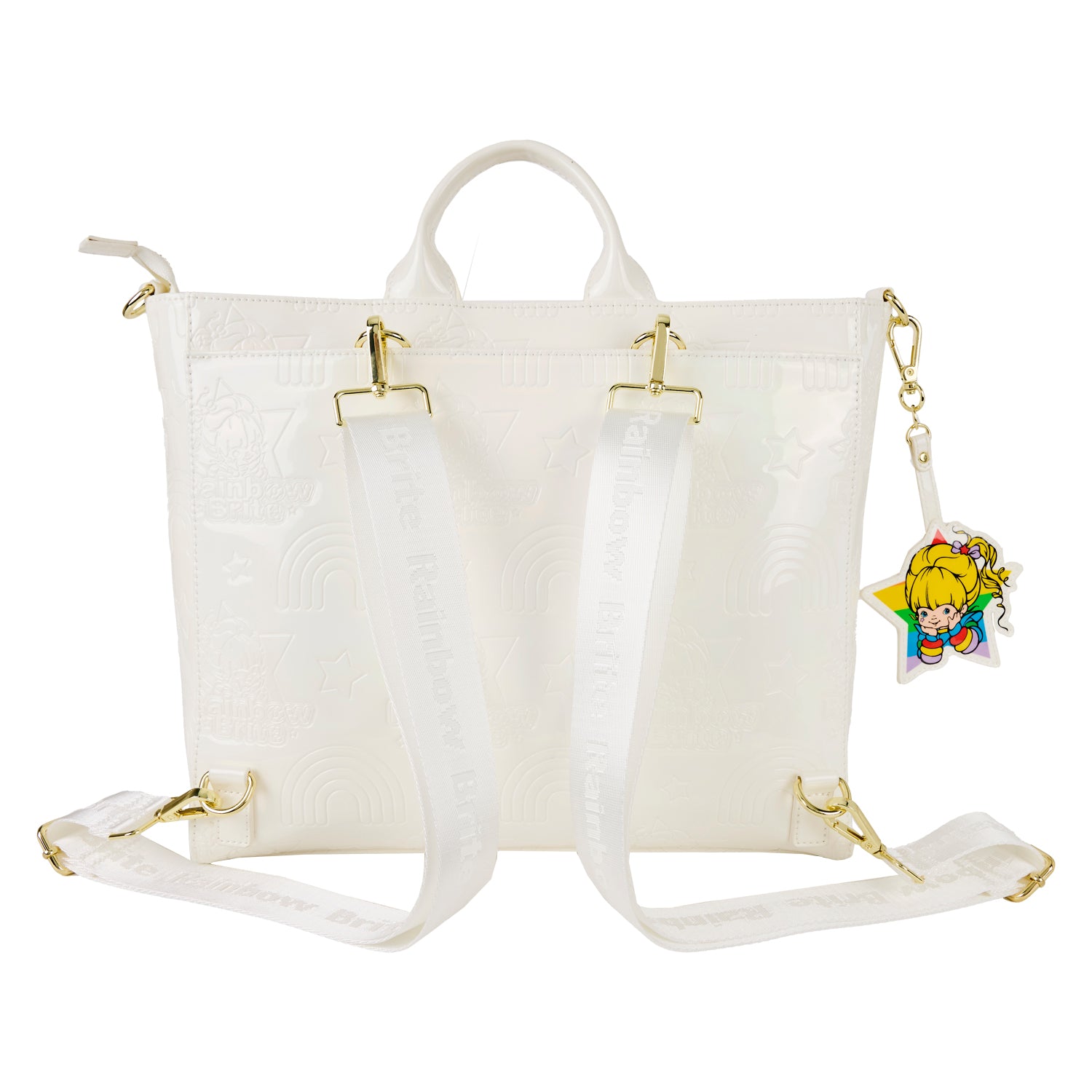 Rainbow Brite Irridescent Tote 4