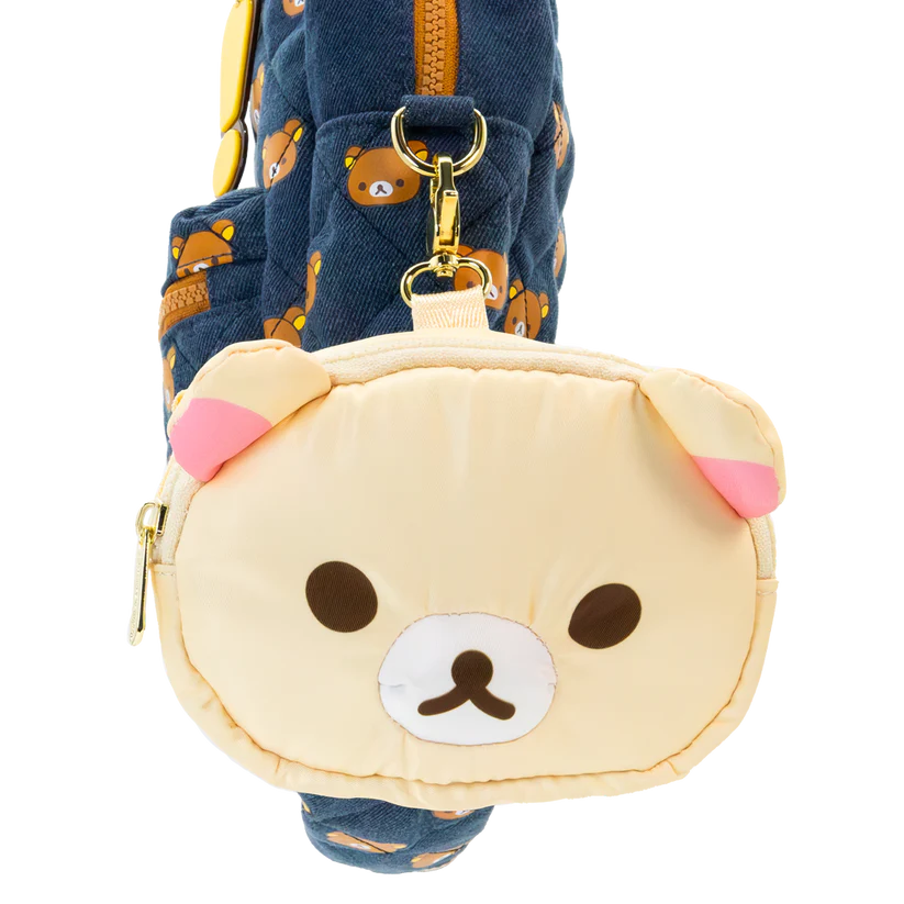 Rilakkuma Kirolakkuma Padded Nylon Mini Crossbody Bag 3