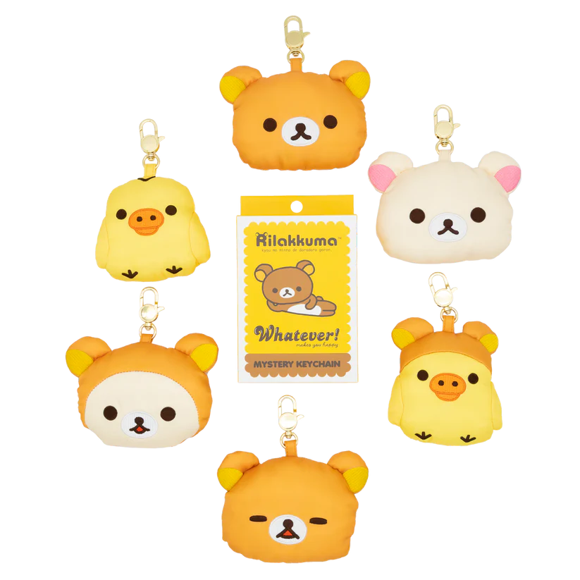 Rilakkuma Mystery Box Puffy Nylon Friends Bag Charms
