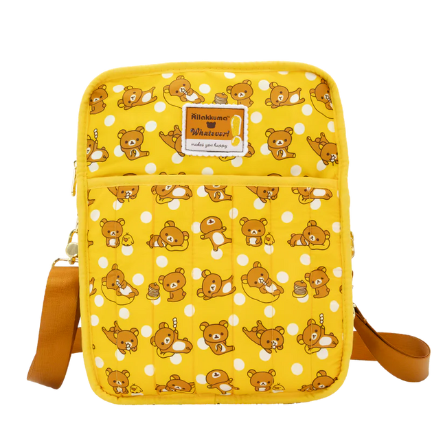 Rilakkuma Quilted Reversible Convertible Square Bag