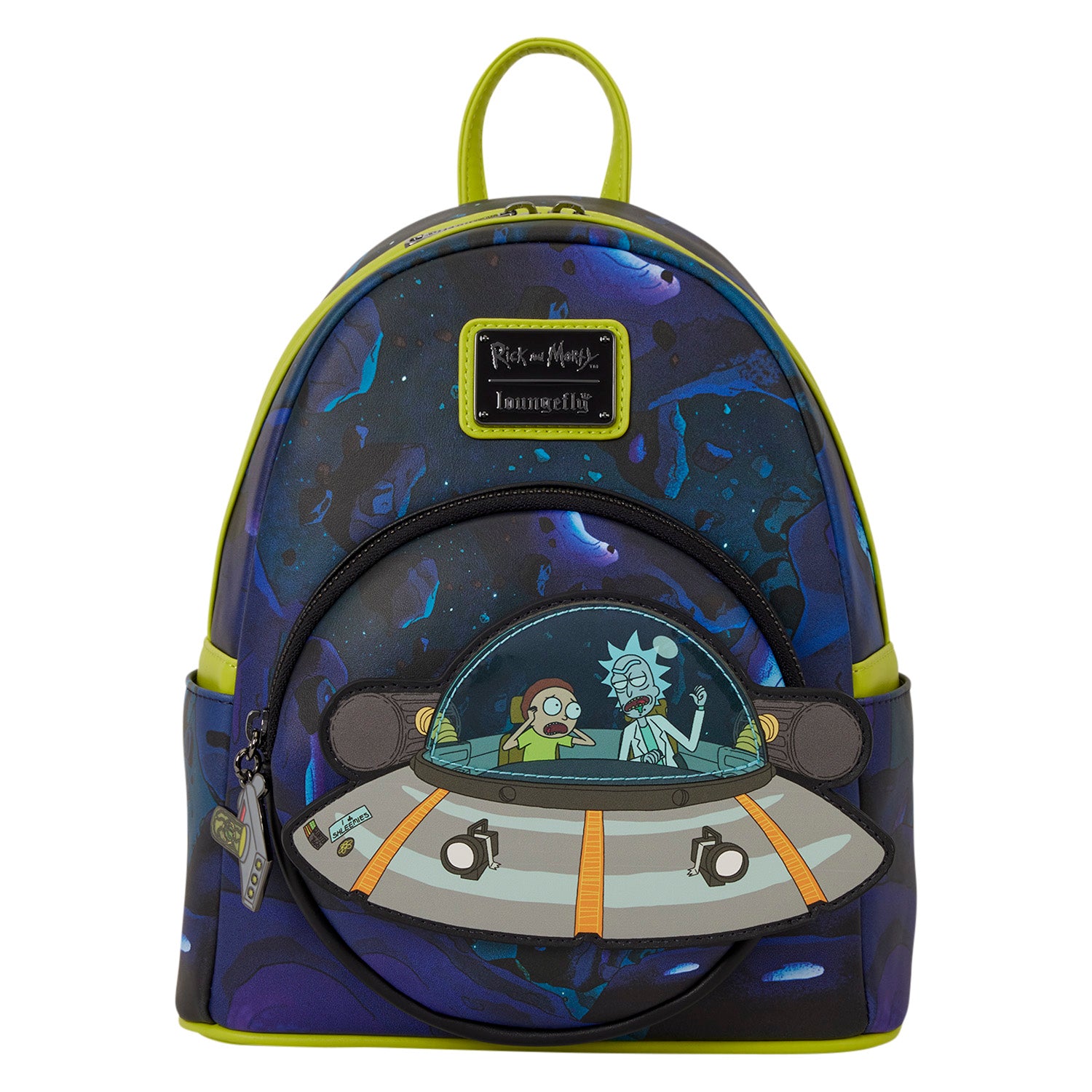 Cartoon Network Rick and Morty Space Cruiser Mini Backpack 1