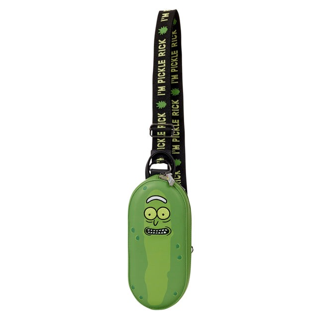 Cartoon Network Rick and Morty Pickle Rick Sling Crossbody Bag