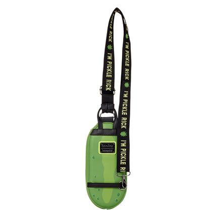 Cartoon Network Rick and Morty Pickle Rick Sling Crossbody Bag