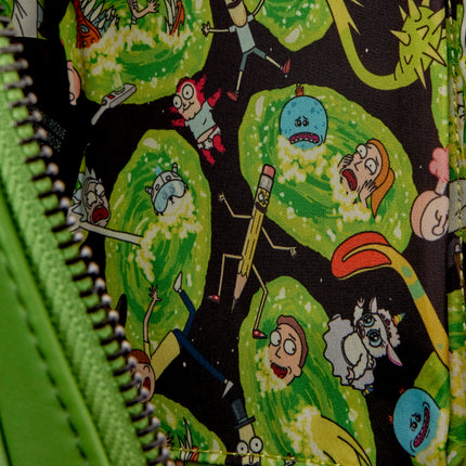 Cartoon Network Rick and Morty Pickle Rick Sling Crossbody Bag