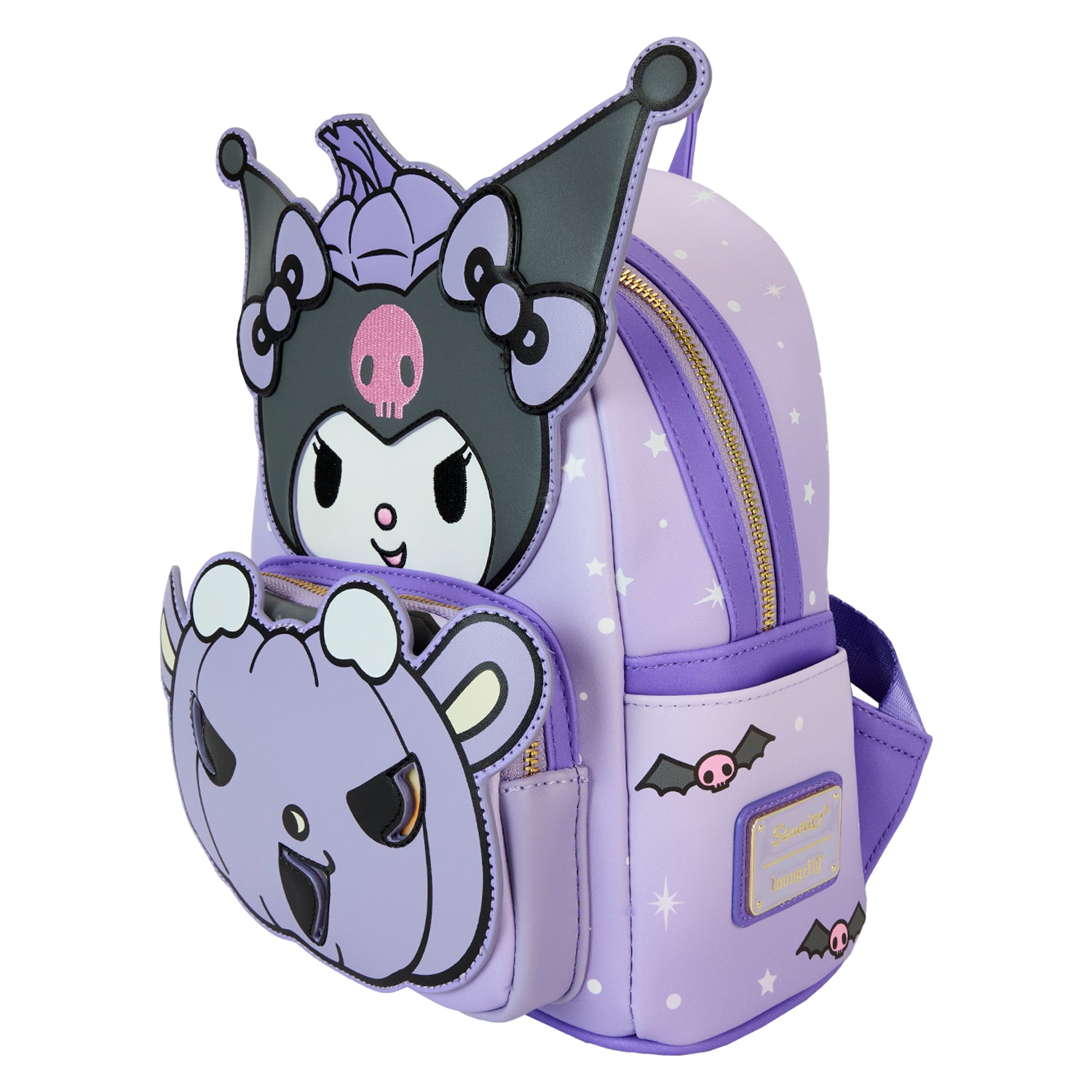 LF SANRIO KUROMI PUMPKIN MINI BACKPACK 3