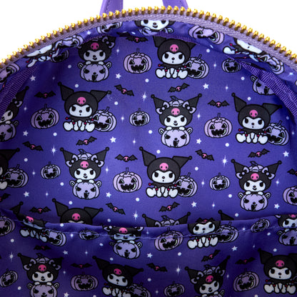 LF SANRIO KUROMI PUMPKIN MINI BACKPACK