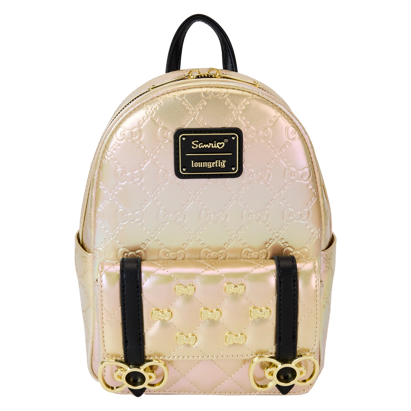 LF SANRIO 50TH ANNIVERSARY METALLIC GOLD MINI BACKPACK