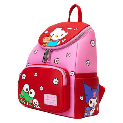 Hello Kitty Color Block Mini Backpack