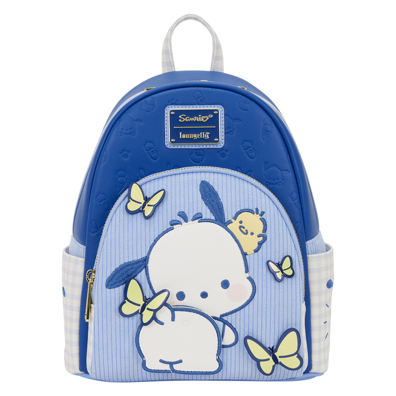 Sanrio Pochacco Gingham Mini Backpack 1