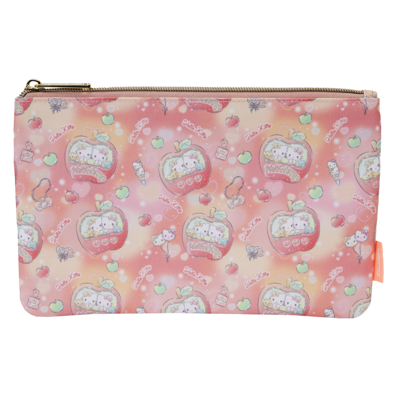 Sanrio Hello Kitty Carnival All-Over Print Nylon Zipper Pouch