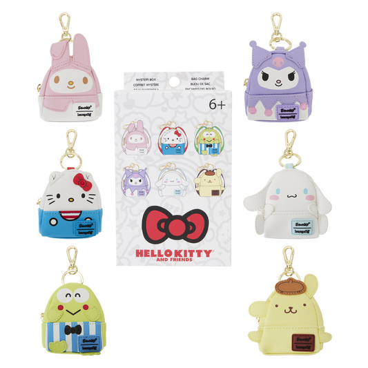 Sanrio Hello Kitty & Friends 50th Anniversary Mystery Mini Backpack Keychain