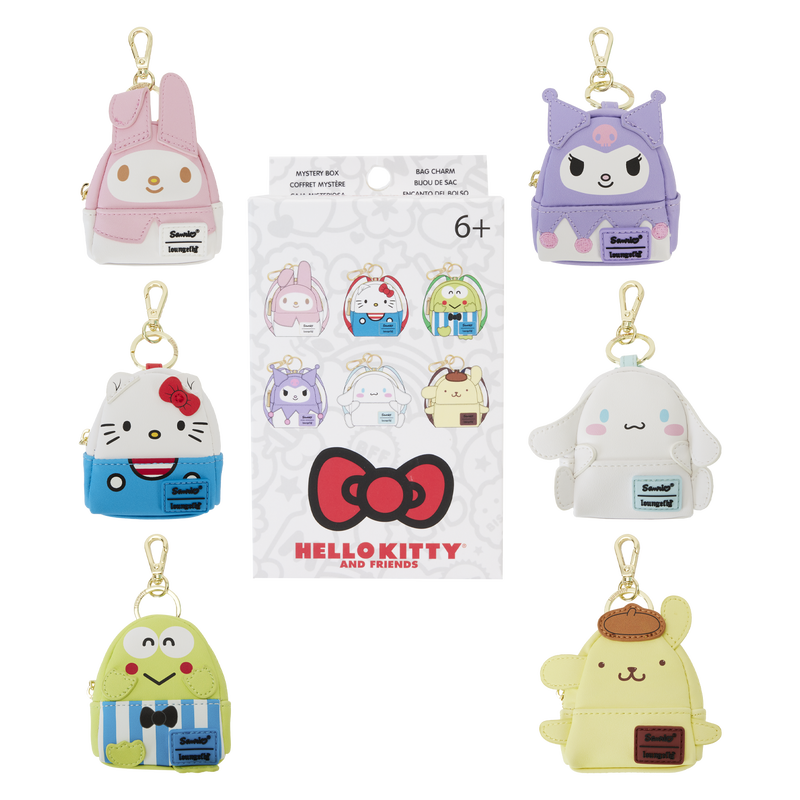 Sanrio Hello Kitty & Friends 50th Anniversary Mystery Mini Backpack Keychain