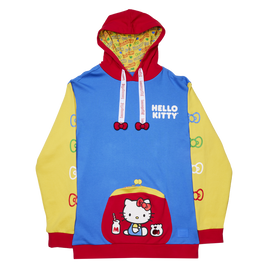 Sanrio Hello Kitty 50th Anniversary Color Block Unisex Hoodie