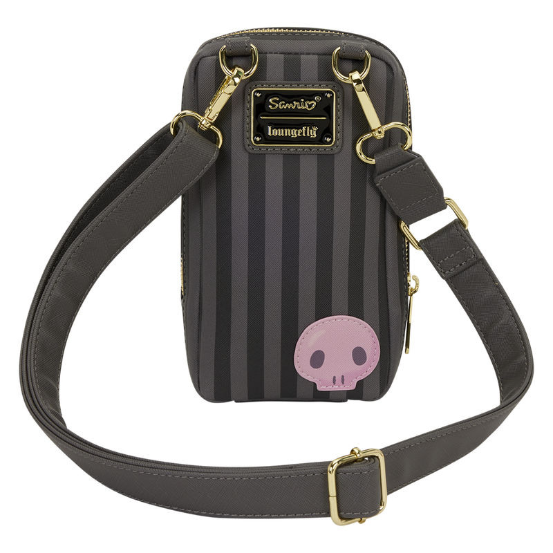 Sanrio Kuromi 20th Anniversary Cell Phone Crossbody Bag with Coin Bag NEW 3