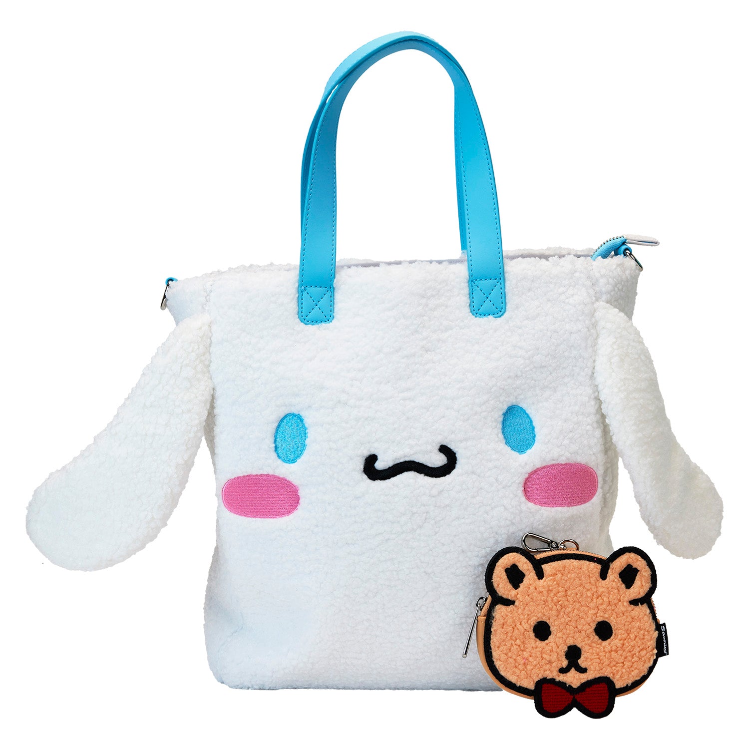 Sanrio Cinnamaroll Sherpa Tote w/ Coin Bag