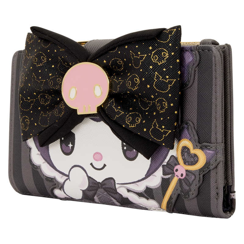 Sanrio Kuromi 20th Anniversary Flap Wallet