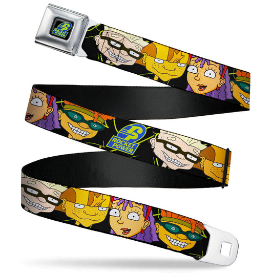 Rocket Power RP Logo Seatbelt Buckle Belt