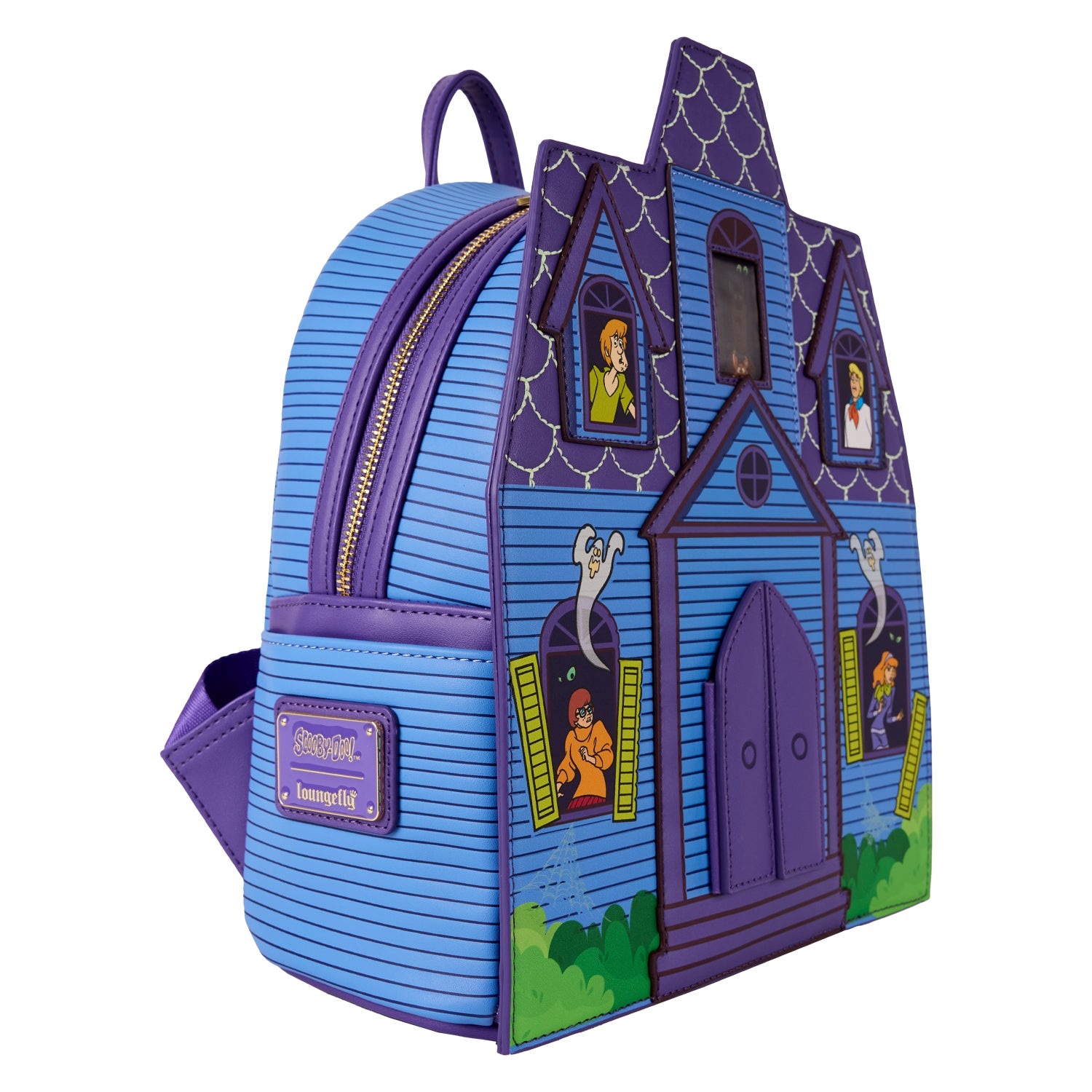 Scooby-Doo Mystery Inc. Haunted Mansion Lenticular Mini Backpack 4