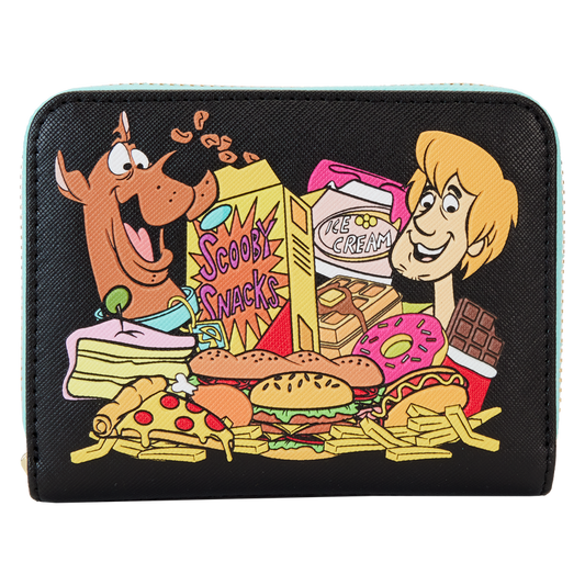 Scooby-Doo Snacks Zip Around Wallet